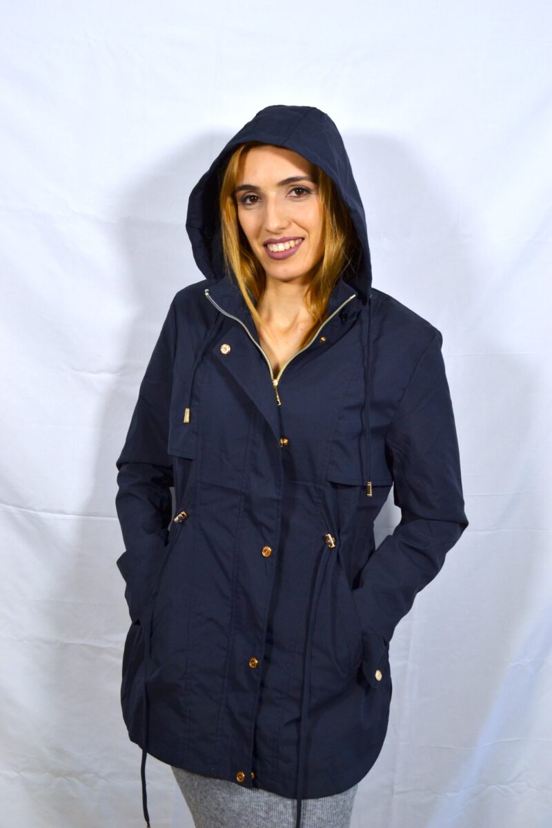 parka mulher capuz