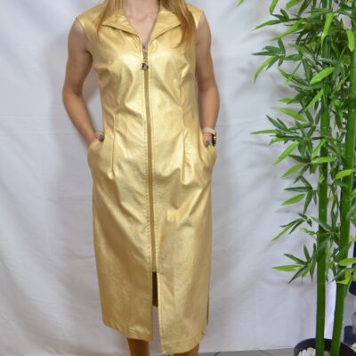 Vestido Mulher Dourado